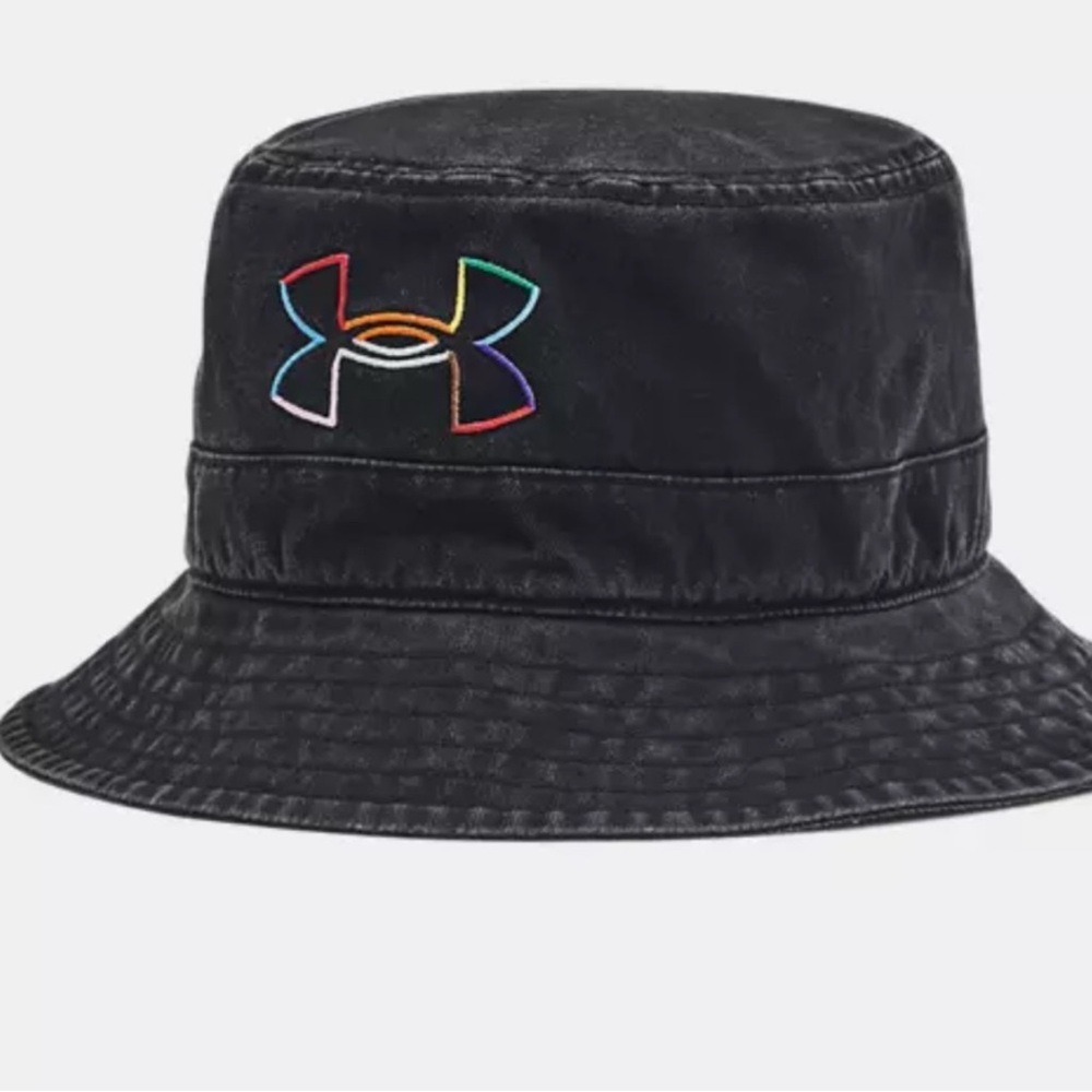 Under Armour UA Pride Bucket Hat Washed Black Medium/Large